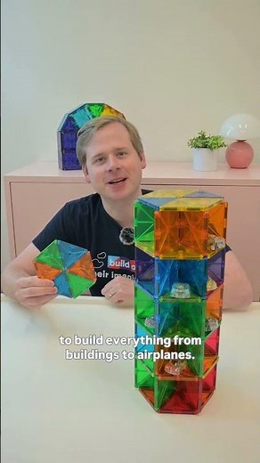 Learn and Build with Henry the MAGNA-TILES® Engineer: Honeycomb Structure