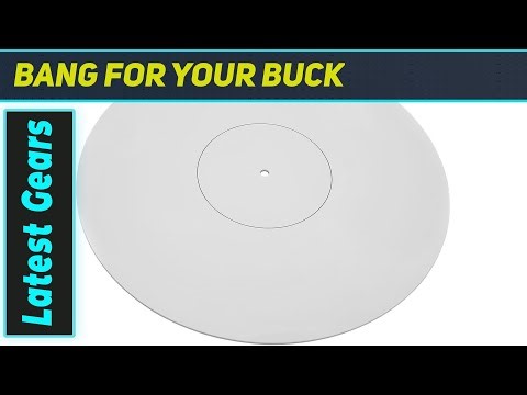 Master Your Sound: High Accuracy Turntable Cartridge Alignment Protractor Mat