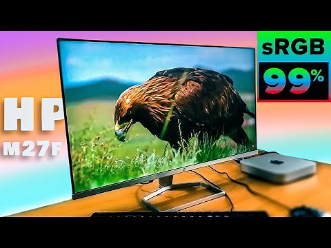 HP M27F Best Monitor For Creative work | Gaming | entertainment , 99% sRGB 🔥