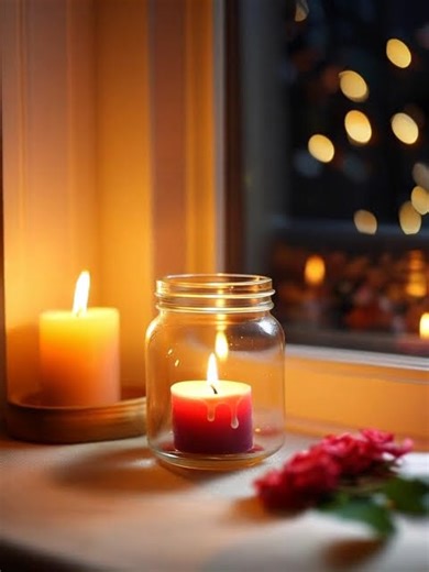 Rustic Fall Decor with Candles for a Warm Touch #rusticfalldecor #falldecorwithcandles #rustic