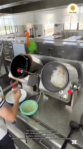 The Process of Sizzling Automation: Automatic Stir-Fry Machine