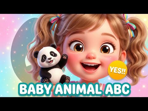 ABC Baby Animals Rhyme 🐣🐑🐯 Learn A to Z with Cute Baby Animals | Tumble Jumble
