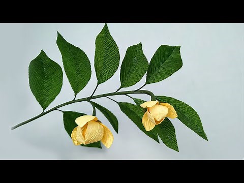 How To Make Rumduol Paper Flower | Origami Flower