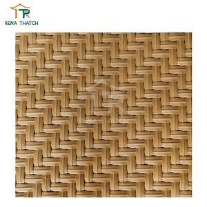 [Hot Item] Fire Retardant Artificial Bamboo Woven Sheet for Wall and Ceiling Rattan Webbing in Roll