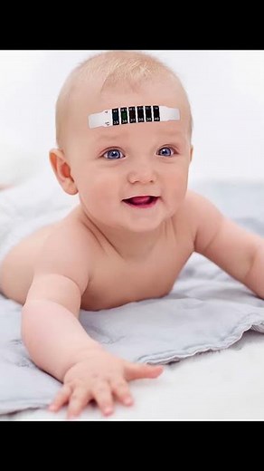 Instant Read Forehead Temperature Strips reusable Fever Thermometer Strip Adhesive Checking
