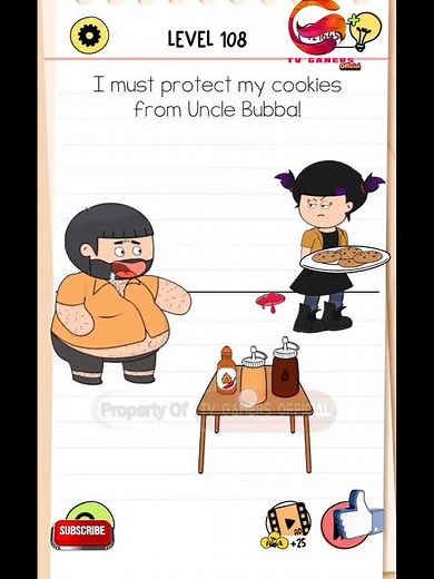 Game Brain Test 4 Level 108 Walkthrough