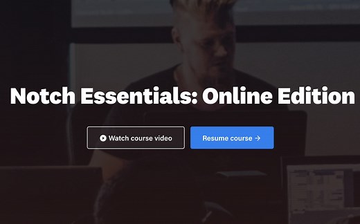 Notch基础教程——第1章01UI概览