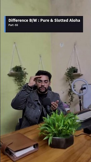 Difference Between Pure & Slotted Aloha || Make Computer Network Easy 🖥 || Part - 93