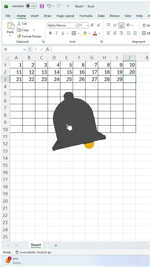 Sirf 5 Seconds mein Multiplication Table banayein! 😱 | Excel Magic Trick #shorts #excel