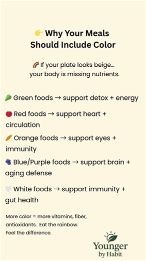 Why Your Meals Should Include Color