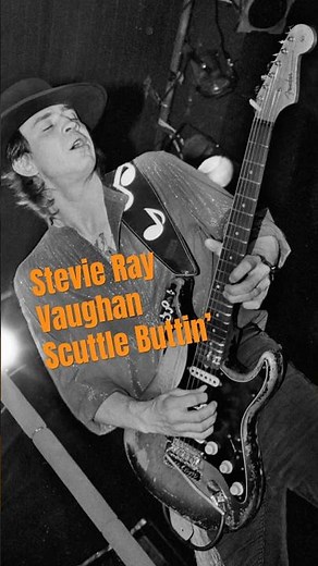 Stevie Ray Vaughan Scuttle Buttin’ #bluesrock #guitar #legend #stevierayvaughan #youtubeshorts #srv
