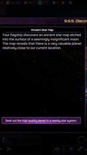 Ancient Star Map - Survey Report | Galactic Civilizations IV