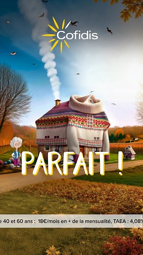 33K views | Cofidis vous accompagne dans le financement de vos travaux énergétiques avec un taux à 4,7%. | Cofidis | Facebook