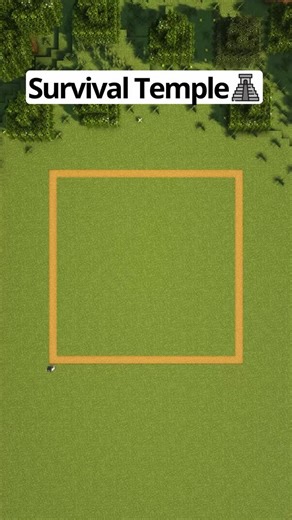 Blockical on Instagram: "Minecraft Survival Temple🏛️ #minecraft #minecraftbuilds #minecrafttutorial"