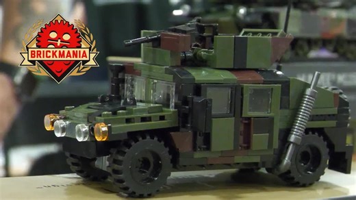 Brickmania和Atom Brick的新型军事建筑套件