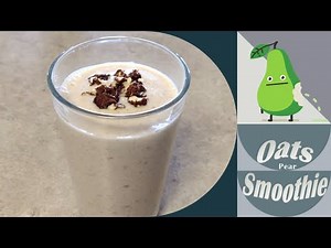Healthy Oatmeal Smoothie | Oats smoothie for weight loss |How to make oats smoothie for breakfast