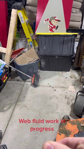 Homemade Web-Fluid Polymerization Solution