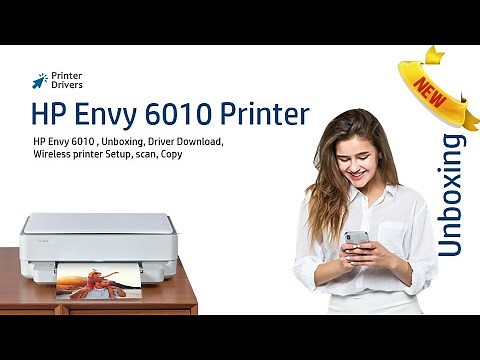 HP Envy 6010 Printer setup | HP Envy 6010 unboxing | Envy 6010 wireless setup