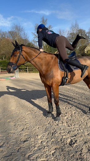 Défi @helmett_sport Cap ou pas cap? Petit conseil: commencez avec un marche pied / tabouret ou autre & ne prenez pas le plus grand cheval de votre écurie 😅 Et surtout: n’insistez pas si votre cheval a peur ! On attend vos vidéos 😉 Taguez @helmett_sport et notre compte. On vous prépare une surprise au @jumpingbordeaux samedi matin. #defi #ecuriekl #sport #jump #ridelikeapro | Karim Laghouag