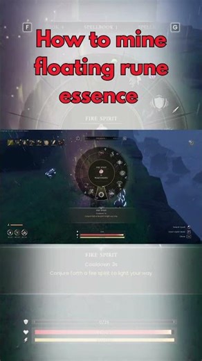 RuneScape Dragonwilds: Mining floating rune essence