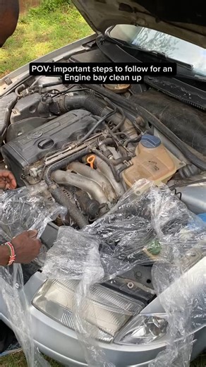 21 reactions | Washing a car engine bay requires caution and...