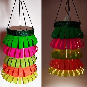 49K views · 925 reactions | easy paper lantern making ideas for diwali festival decorations/festival decoration paper craft #Diwali #diwalicraft #homedecor #festivalcraft #diy #craft #handmade #lanterns | Creative ViNii | Facebook