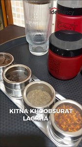 Magnetic Spice Jars Rack Keep your spices organized and within easy reach with the Magnetic Spice Jars Rack! 🧂🔧 Designed to securely hold your spices, it’s a sleek addition to your kitchen essentials. Perfect for maximizing space and adding a touch of convenience to your cooking routine. #KitchenOrganization #SpiceRack #MagneticStorage #CookingEssentials #HomeOrganization #KitchenTools | Idealancy