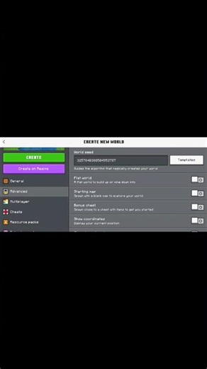 How To create Falt world in minecraft