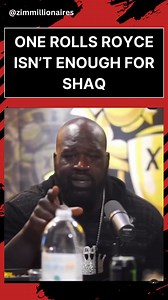 5.9M views · 83K reactions | Shaq reveals the reason he ended up buying not one, not two, but three Rolls-Royces!  #shaq #shaquilleoneal #rollsroyces #cars #shaqstory | Purple and Gold Pride | Facebook