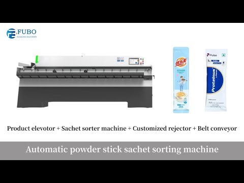 stick sachet sorter machine protein powder