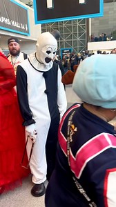 Art The Clown Arrives to NY ComiCCon 2024 Day 2 - Terrifier Cosplay | Fly Ty's HorrorCosplay Page