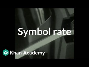 Symbols and Symbol Rate Video Lecture - Computer Science Engineering (CSE)