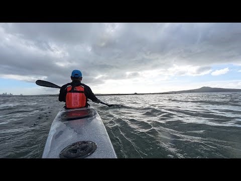 Danger with rocks appearing at low tide