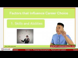 GRADE 11 PERSONAL DEVELOPMENT Q2 PERSONS AND CAREERS