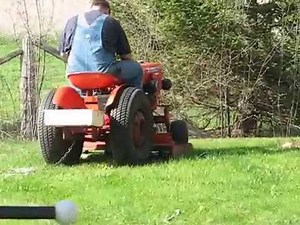 More mowing with the Economy Jim Dandy!