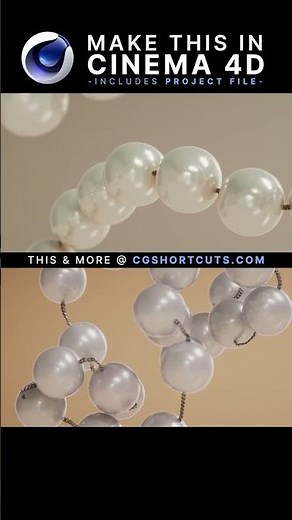 Dynamic Jewelry in Cinema 4D ⭐ Tutorial + Project File