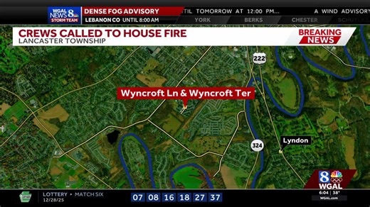 Overnight fire at Lancaster Township apartment complex