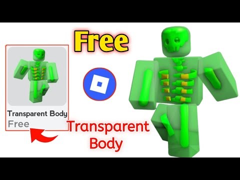 How To Get Free Transparent Body In Roblox 2025 | Roblox Free Items Release Transparent Body