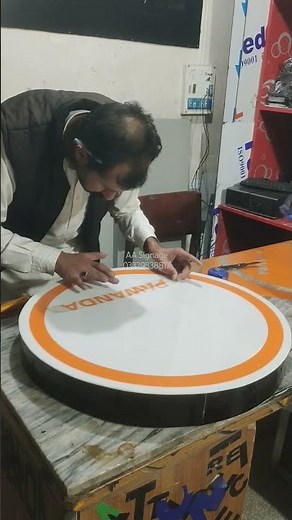 How to make 3d Acrylic Logo signage||3D led Signboard makers||3D acrylic letters build-up tutorial
