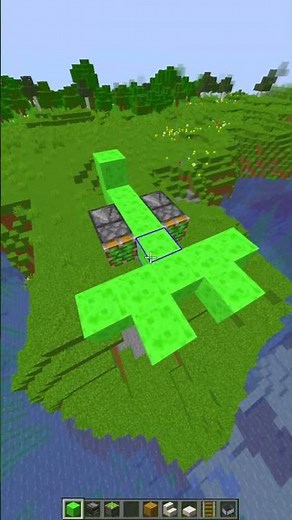 how to make a plane in Minecraft😱 built a working plane in minecraft #minecraft #shorts