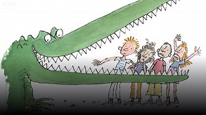 Re-imagining Roald Dahl. The London artist who's following in the brush strokes of Quentin Blake. | BBC London