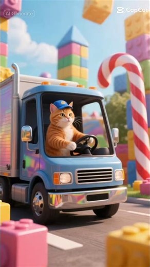 #cat #truck chala Rahi Hai