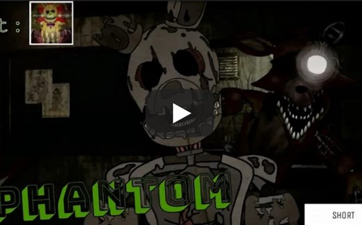 [DC2/FNAF/SHORT] Phantom | By. (Ft: sssttt dc2 spring)