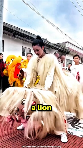 She Becomes A Lion But Cannot Stop Shaking 😱🦁