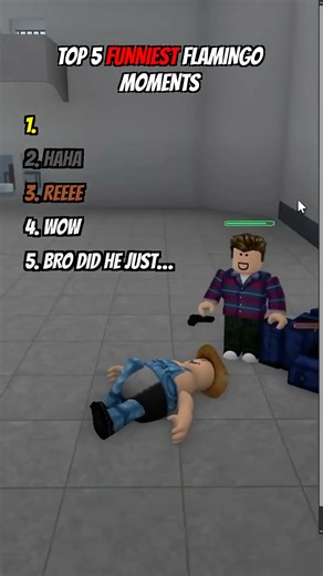 😂 FUNNY FLAMINGO MOMENTS #flamingo #roblox #clip #clips #compilation #gaming #pleaseviralvideo