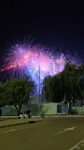 Fireworks at Coldplay concert