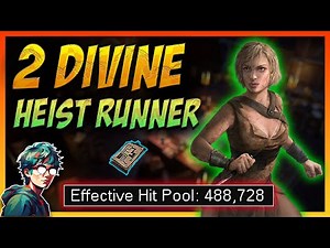 2 Divine Heist Runner: 439% Movement Speed & How I Farmed a Mageblood! Path Of Exile 3.25