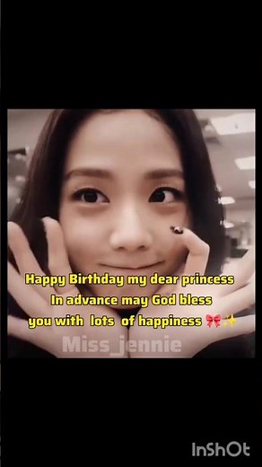 Happy Birthday JISOO 🎀✨#kpop#jisoo#blackpink##jisoobirthday