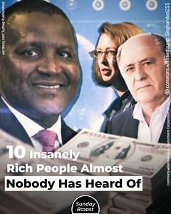 256K views · 3.2K reactions | There are plenty of billionaires who prefer to stay in the shadows. | Sunday Roast | Facebook