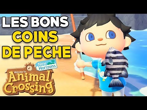ACNH: MEILLEUR GUIDE COMMENT PECHER POUR BIEN DÉBUTER | ANIMAL CROSSING NEW HORIZONS TUTO FRANCAIS